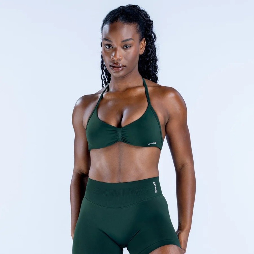 Dfyne impact strappy bra pine extra small - Picture 5 of 5